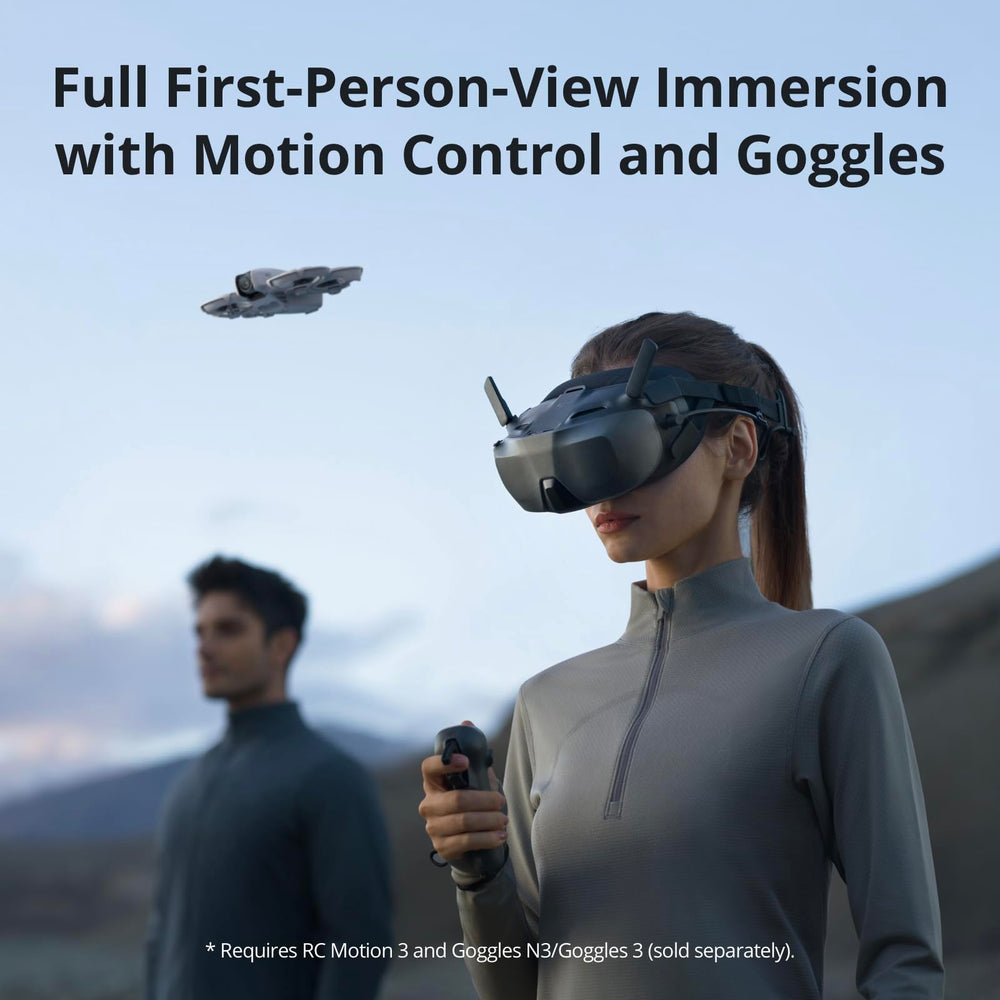 DJI Neo offers multiple control options including voice and app