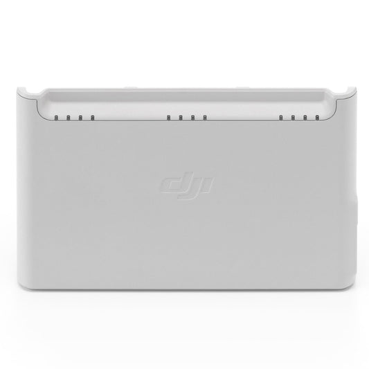 DJI Neo Two-Way Charging Hub securely stores and charges batteries.