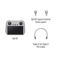 DJI RC multiport design with USB C and microSD boosts connectivity.