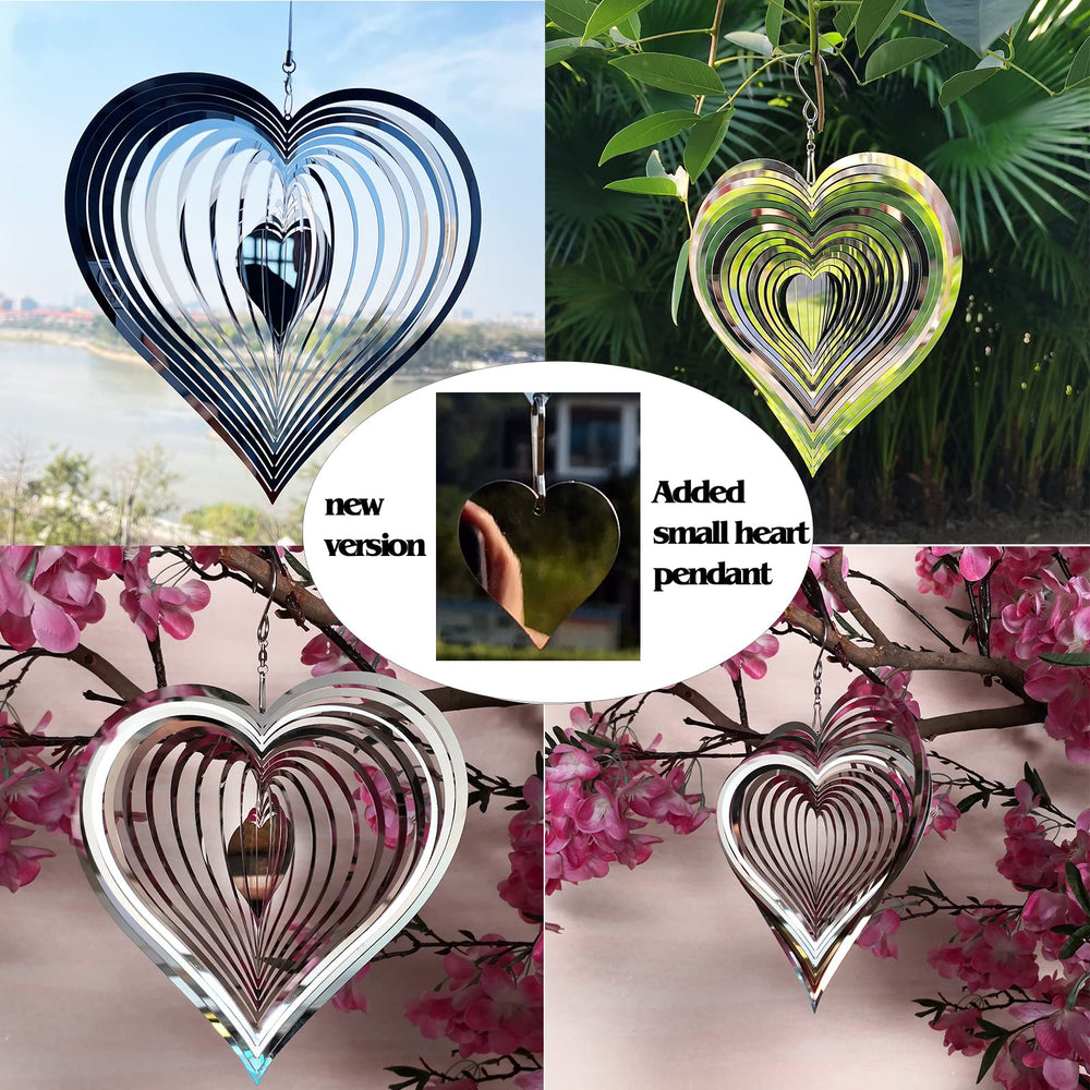 DJUAN easy-hang wind spinner for fences, trees, or lamps.