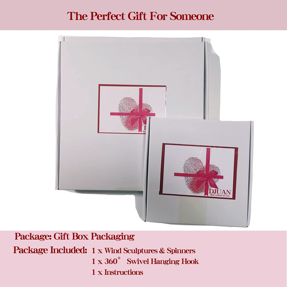DJUAN wind spinner makes a thoughtful gift for garden lovers.