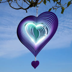 DJUAN weather-resistant wind spinner for trees or walls, creates calming movement.