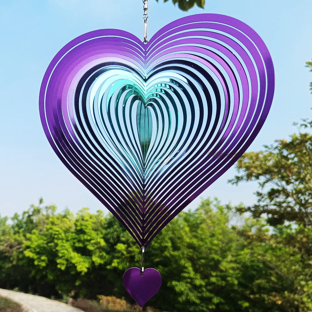 DJUAN stainless steel wind spinner for outdoor use, weather resistant and durable.