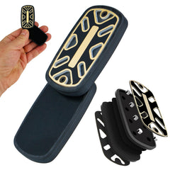 DjuiinoStar DFS-28 front view shows a robust carbon fiber slider for steady fidgeting.