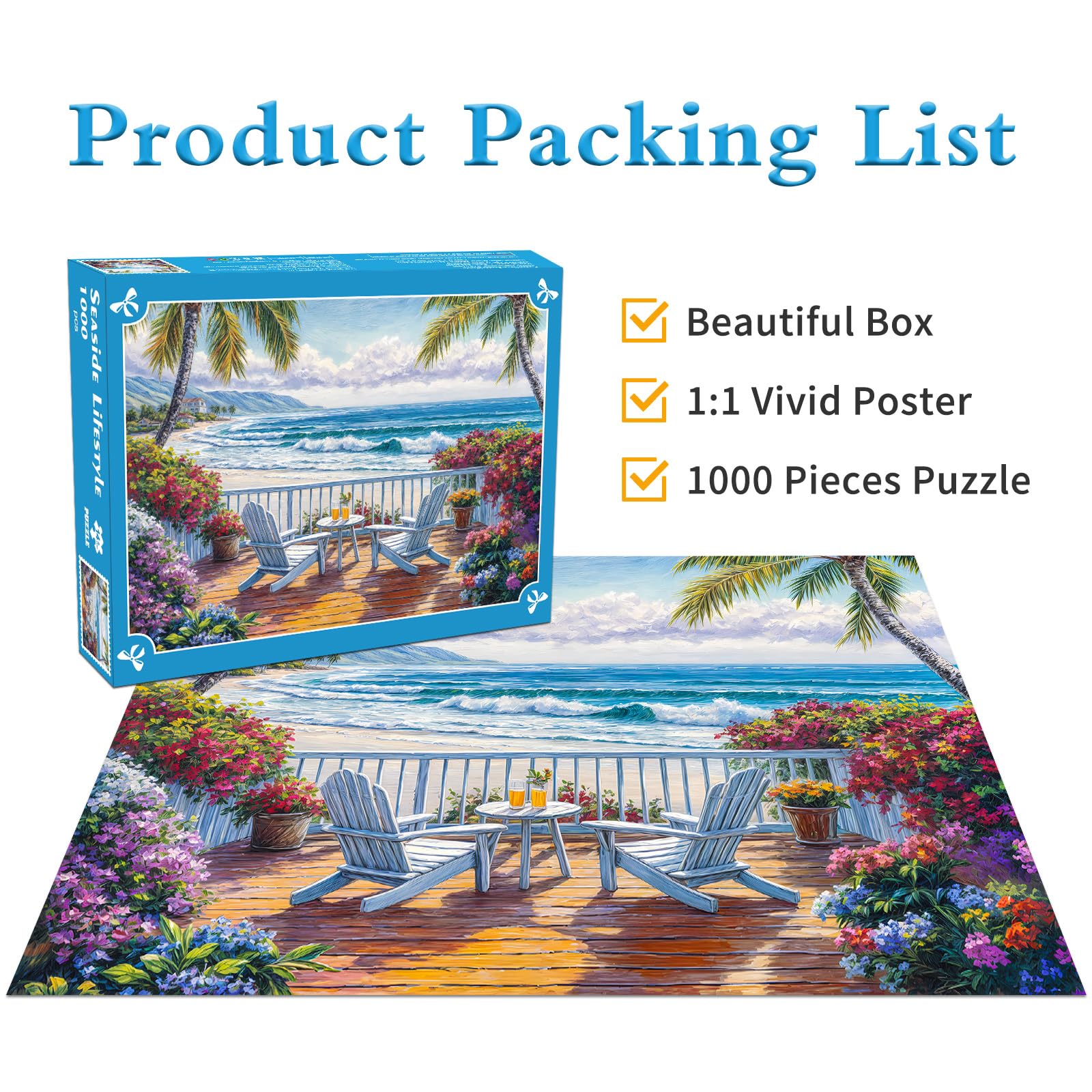 DKijoys premium recycled paper ensures a sturdy, durable puzzle experience.