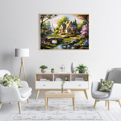 DKijoys 1000-piece puzzle made with recycled paper for durable, dust-free enjoyment.