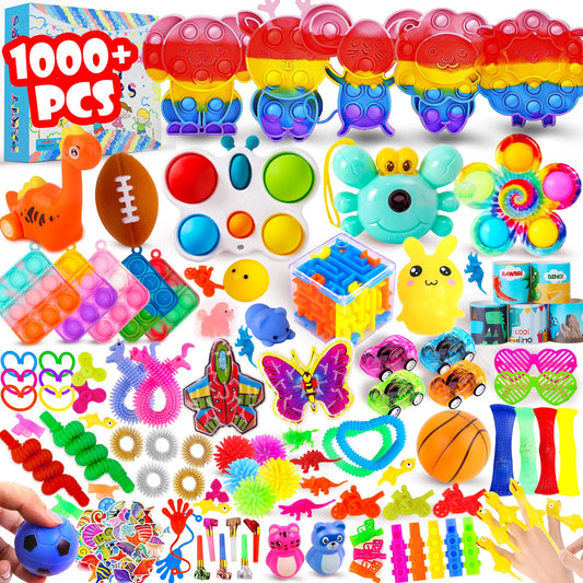 DKZ animal fidget poppers assortment for colorful classroom play and focus.
