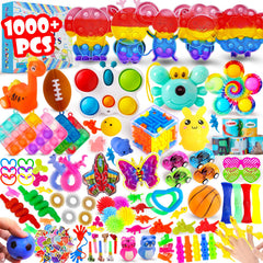 DKZ animal fidget poppers assortment for colorful classroom play and focus.