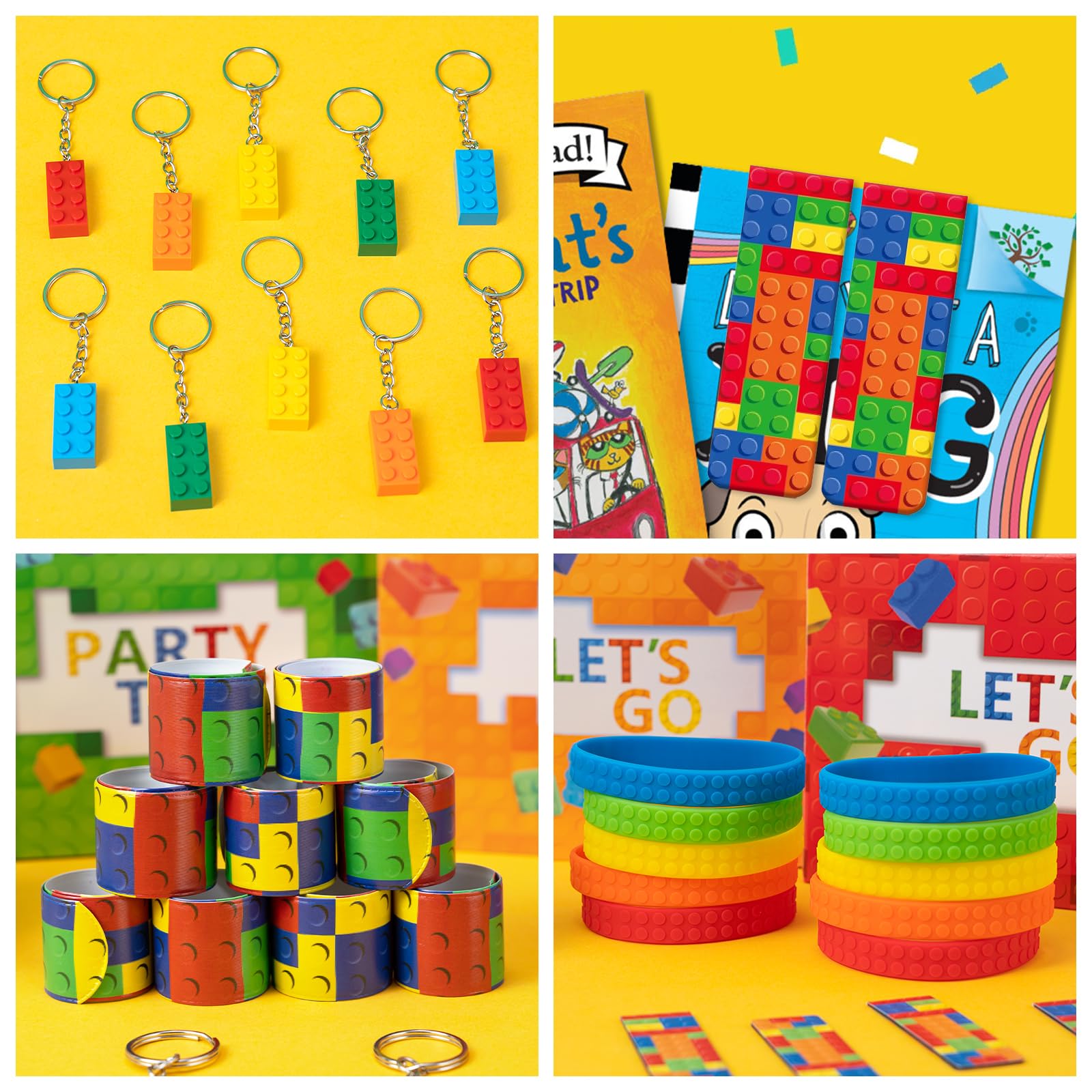 DMIGHT slap bracelets in bold colors create memorable party keepsakes