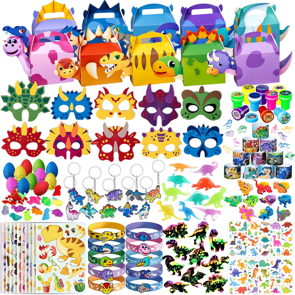 DMIGHT dinosaur party favors gift boxes for a playful birthday boost