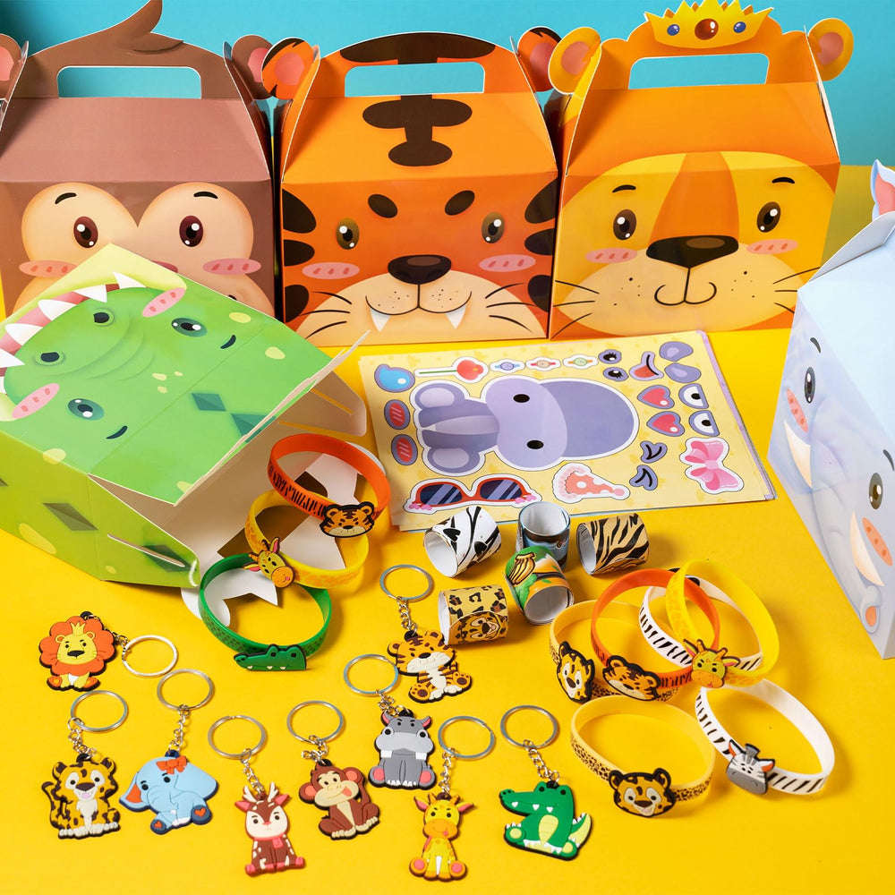 DMIGHT Jungle Safari keychains add a practical keepsake that travels beyond the party.