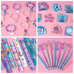 DMIGHT mermaid packaging bags for neat party favors and gifting