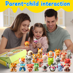 DMIGHT Safari owl squishy inspires early literacy play and sensory breaks