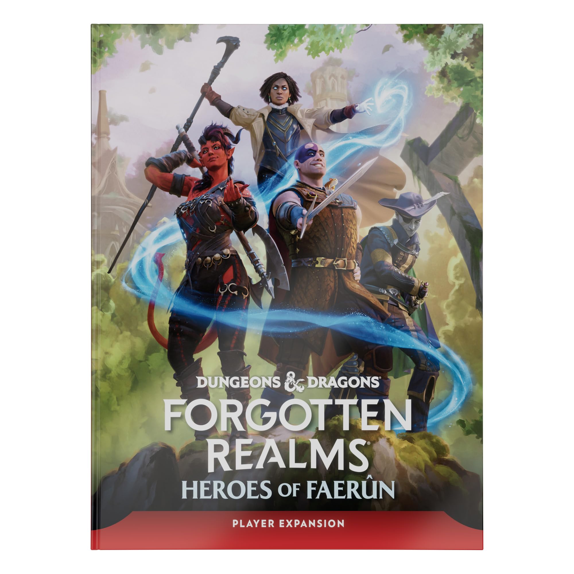 Dungeons & Dragons Heroes of Faerun cover art inspires epic campaigns and character journeys.
