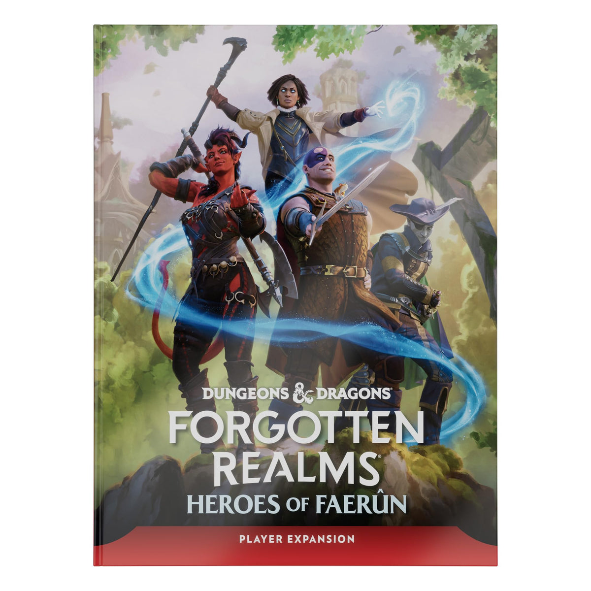 Dungeons & Dragons Heroes of Faerun cover art inspires epic campaigns and character journeys.