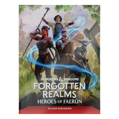 Dungeons & Dragons Heroes of Faerun cover art inspires epic campaigns and character journeys.