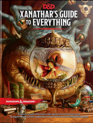 D&D Xanathar's Guide to Everything cover, highlighting new rules and player options for versatile campaigns.