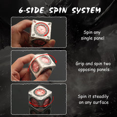 DNDND Goristro face spinner cube enhances dice-roller feel during encounters.