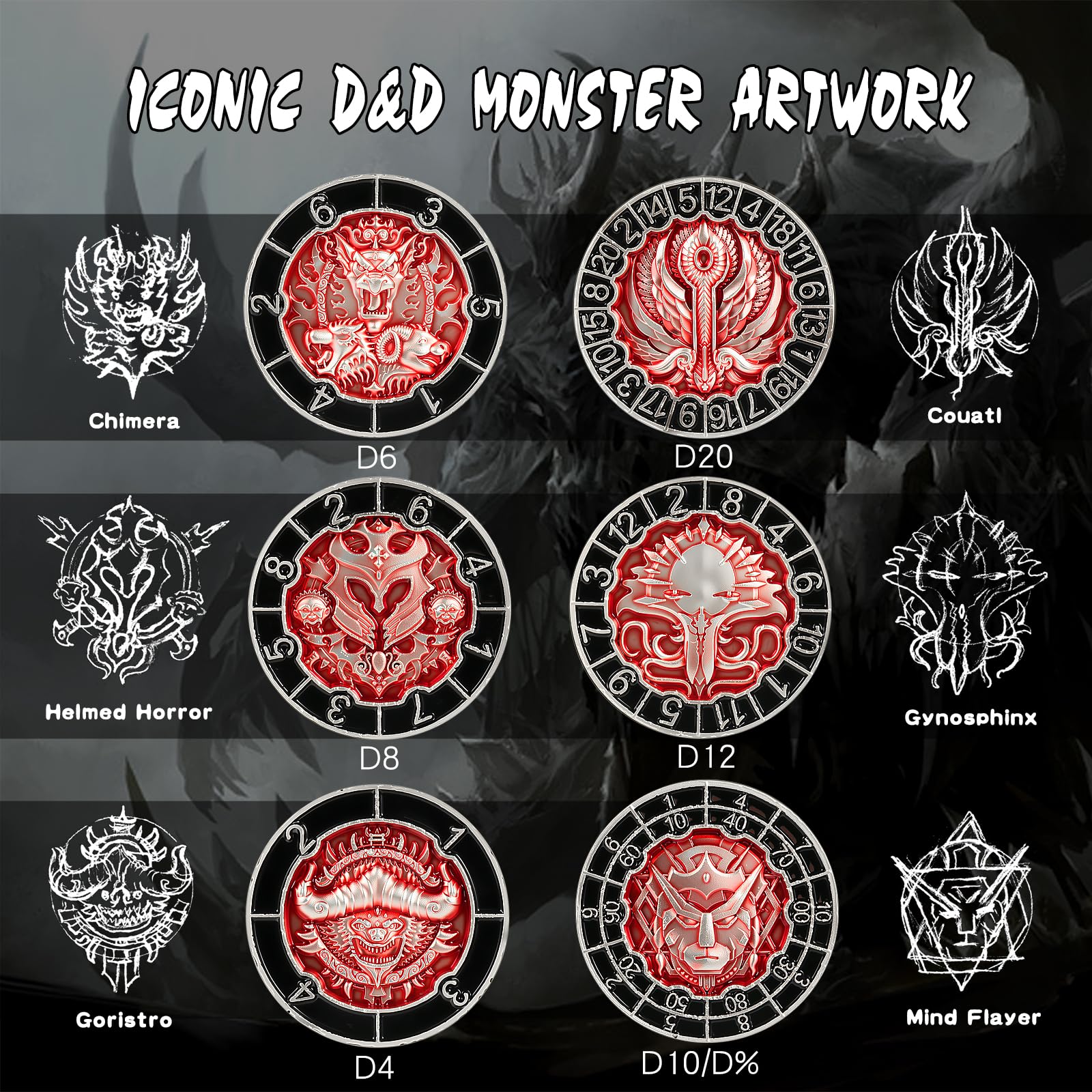 DNDND Helmed Horror face spinner cube offers smooth spins for tactical action.