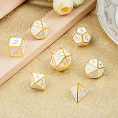Durable DNDND dice suitable for D&D, Pathfinder, and other tabletop campaigns.