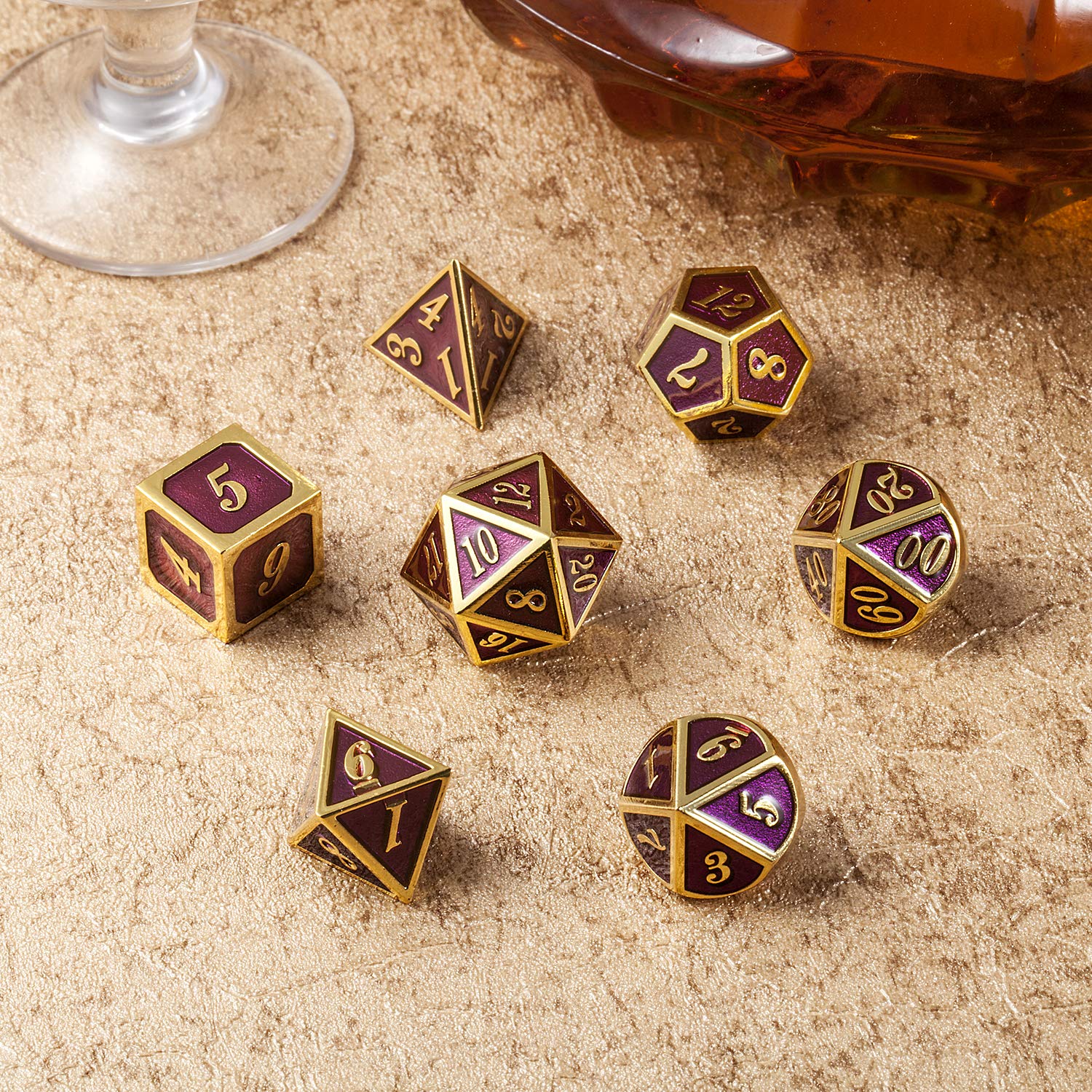 DNDND dice weigh about 107 g for a solid feel.