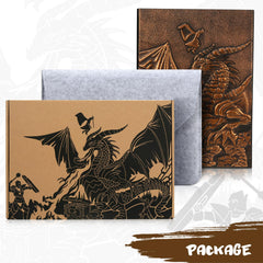 DNDND felt case and sturdy box protect your screen during travel.