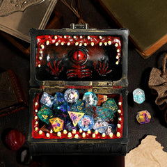 DNDND Mimic Chest dragon eye detail adds treasure-box flair.