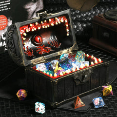 DNDND Mimic Chest latch close-up shows secure storage access.