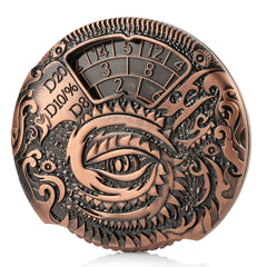 DNDND roulette-spin design highlighting quick, fair dice action for sessions.