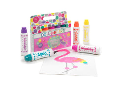 Do A Dot Art! sunflower yellow shimmer marker for bright accents and easy cleanup