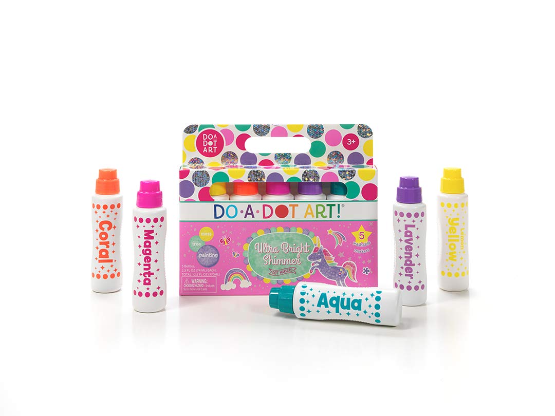 Do A Dot Art! violet shimmer marker for precise, quick-dry dots