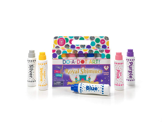 Do A Dot Art! markers cap twist for easy opening and mess-free art.