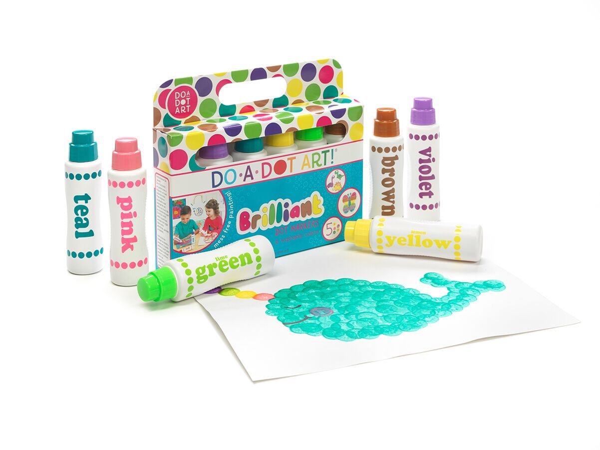 Do A Dot Art pink dot marker for precise, easy dotting