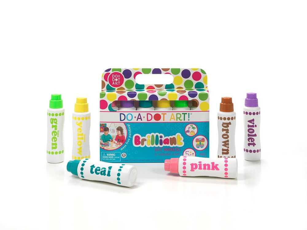 Do A Dot Art sunflower yellow dot marker for bright dots
