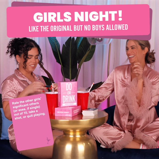 Do or Drink bachelorette party game setup for a lively, memorable night