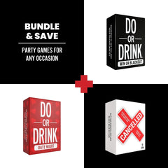 Do or Drink Blackout Tower setup makes pregame planning quick and fun.