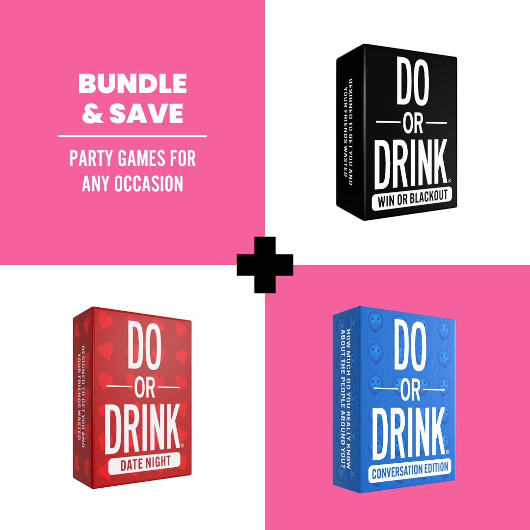 Do or Drink portable game night kit designed for quick, fun gatherings