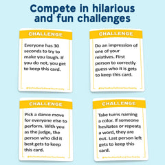 DO YOU REALLY KNOW YOUR FAMILY? challenges dare - lighthearted fun for the whole group.