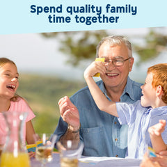 DO YOU REALLY KNOW YOUR FAMILY? play action - prompts spark laughs and conversations.