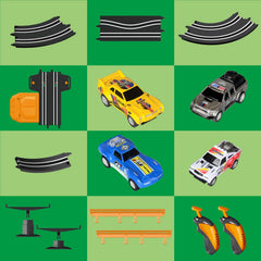 Dobindrich dual-racers set lets kids race against adults for family fun.