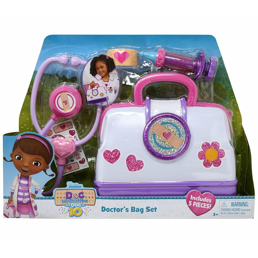 Doc McStuffins Toy Hospital bag with stethoscope for imaginative medical play