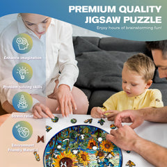 DOCRAGI family game night puzzle for multi-age entertainment