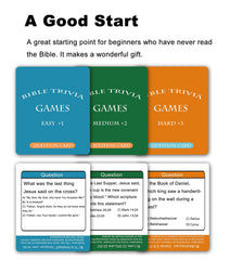 Docdeer Bible Trivia premium materials with laminated cards ensure durable game nights.