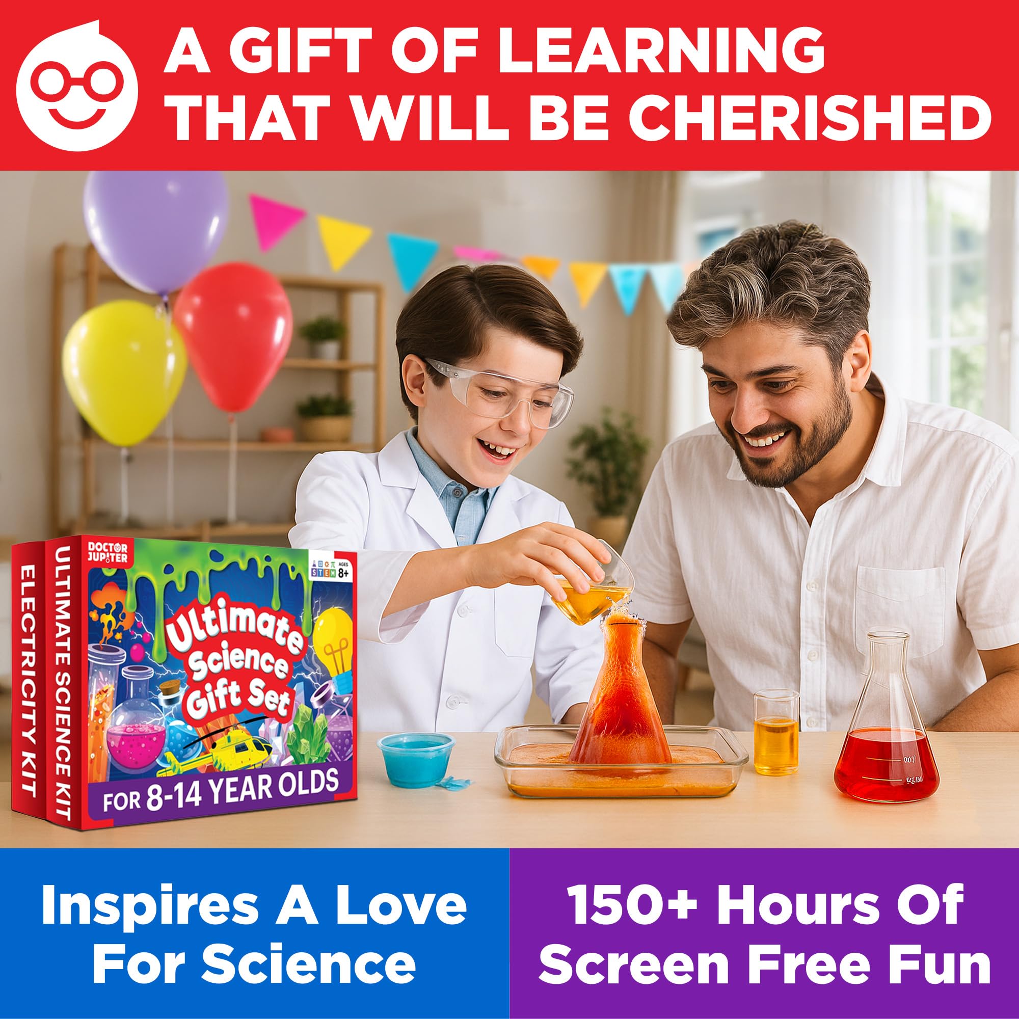Doctor Jupiter birthday gift idea for kids highlighting a thoughtful STEM present.