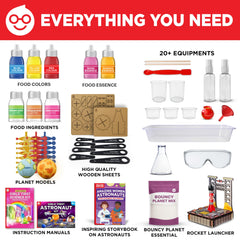 Doctor Jupiter Color Science kit helps kids explore color mixing and light effects.