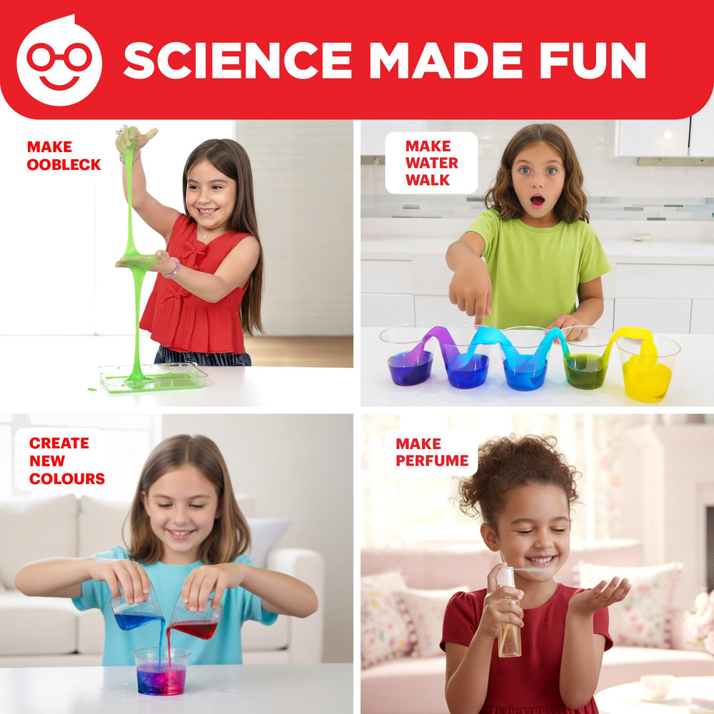 Doctor Jupiter easy-to-follow instructions guide kids and adults through each activity.