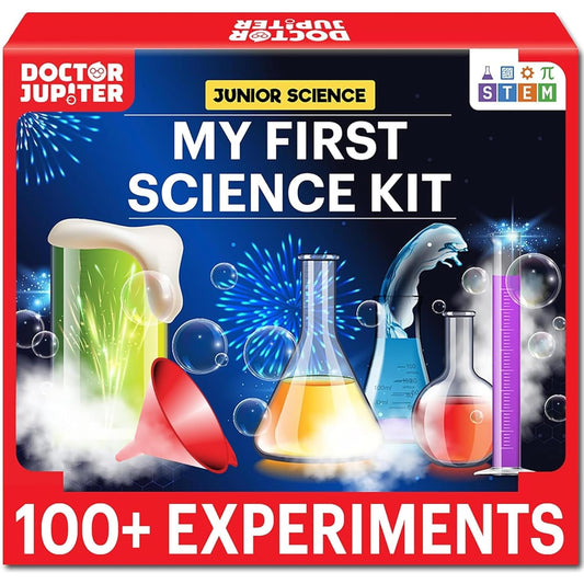 Doctor Jupiter My First Science Kit box front view inviting hands-on STEM exploration