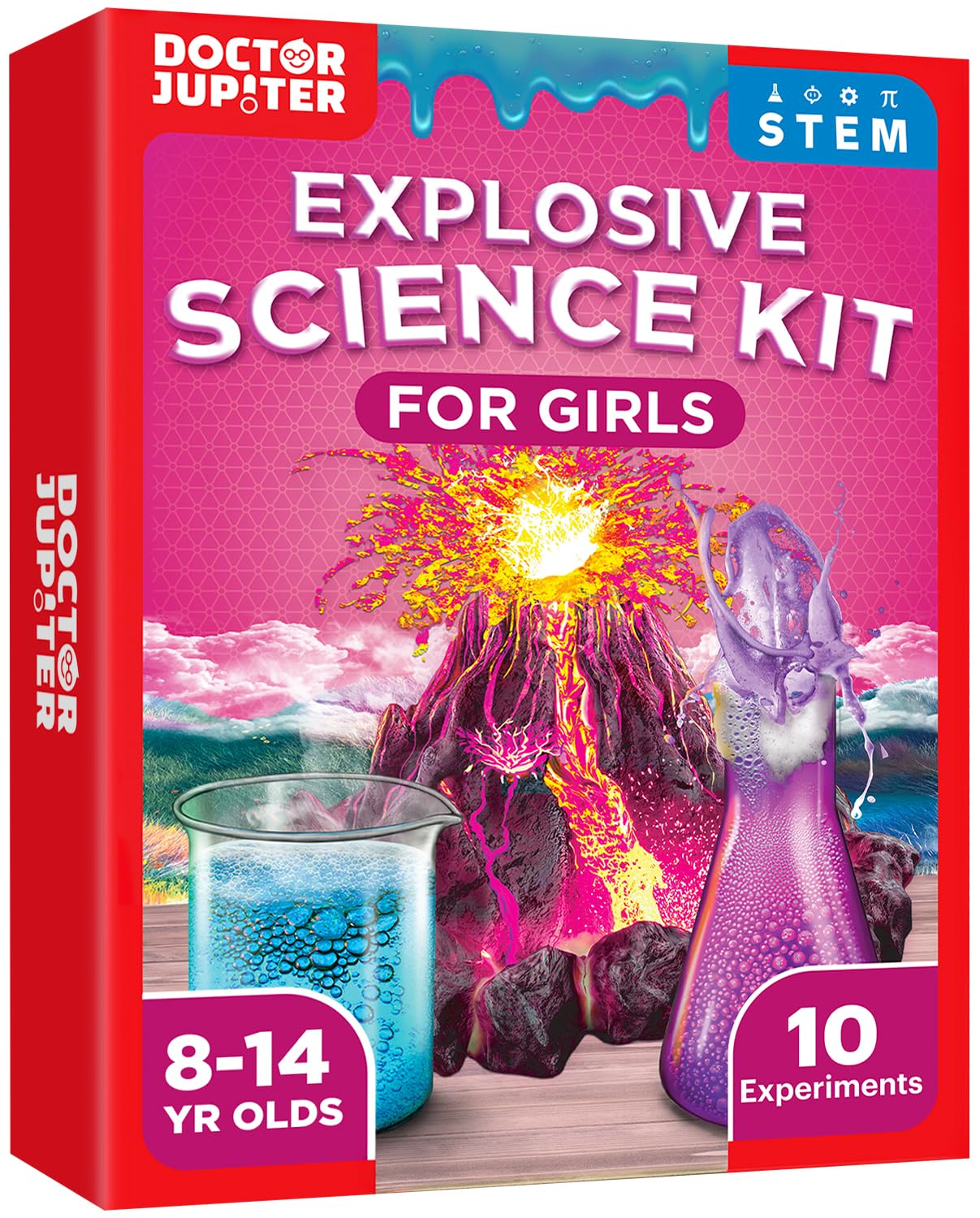 Doctor Jupiter Girls Explosive Science Kit Princess Magic Volcano demonstrates safe hands-on learning