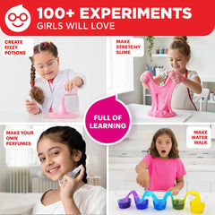 Doctor Jupiter Girls' First Science Kit tools set offers premium equipment for safe experiments.
