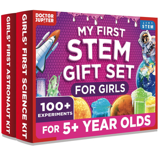 Doctor Jupiter Girls First Science Kit enables hands-on learning for curious kids.